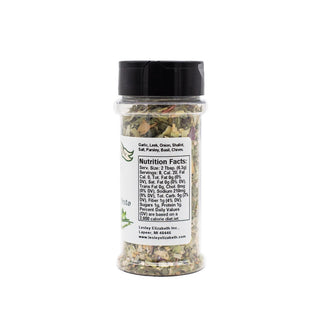 Lesley Elizabeth Leek & Garlic Seasoning & Pesto, PET (250mL)