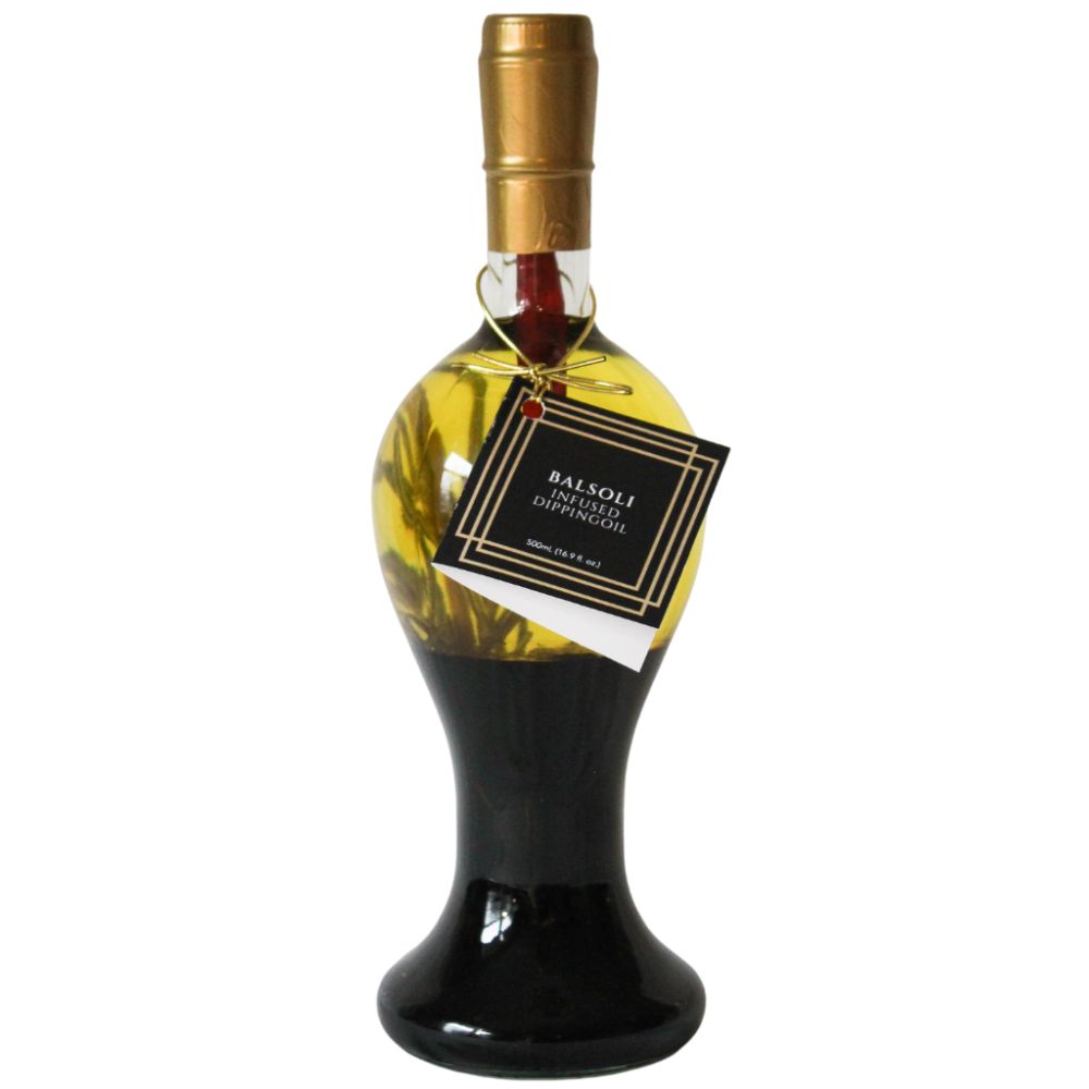 Melina's Balsoli Balsamic Vinegar, Chile de Arbol & Rosemary Oil