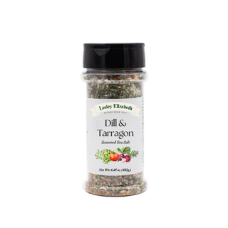 Lesley Elizabeth Dill & Tarragon Seasoned Sea Salt, PET (250mL)