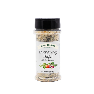 Lesley Elizabeth Everything Bagel Salt Free Seasoning, PET (250mL)