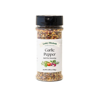 Lesley Elizabeth Garlic Pepper Salt Free Seasoning, PET (250mL)