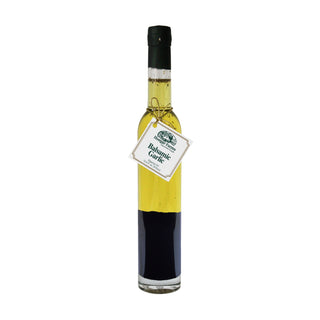 Balsamic Garlic Infused Extra Virgin Olive Oil Blend, Tall Round (375mL)