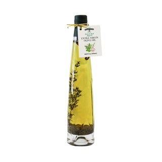 Garlic & Herb Infused Extra Virgin Olive Oil, 375mL (Etched)