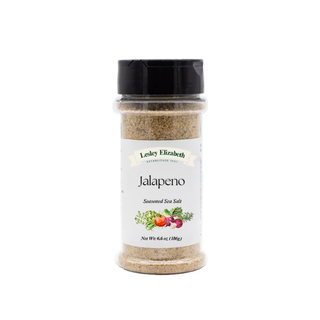 Lesley Elizabeth Jalapeno Seasoned Sea Salt, PET (250mL)