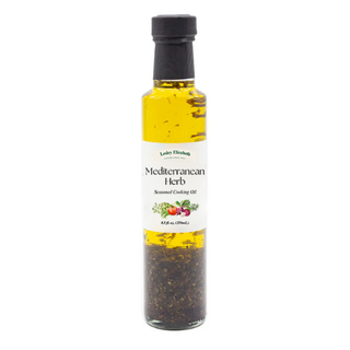 Lesley Elizabeth Mediterranean Herb Seasoned Cooking Oil, Dorica (250mL)