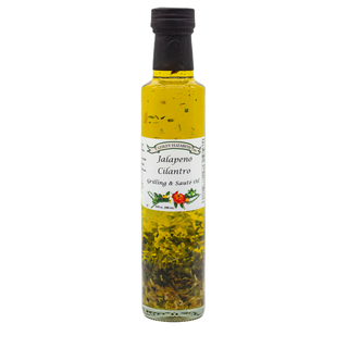 Lesley Elizabeth Jalapeno & Cilantro Grilling & Saute Oil, Dorica (250mL)
