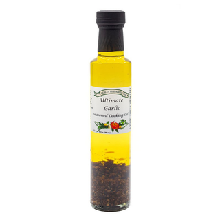 Lesley Elizabeth Ultimate Garlic Seasoned Cooking Oil, Dorica (250mL)