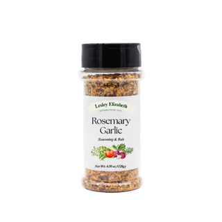 Lesley Elizabeth Rosemary & Garlic Seasoning & Rub, PET (250mL)