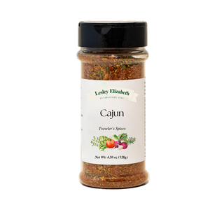 Lesley Elizabeth Cajun Traveler's Spices, PET (250mL)