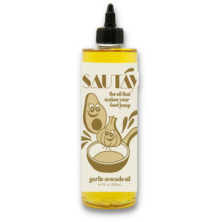 Sautay Garlic Avocado Oil, Squeeze (500mL)