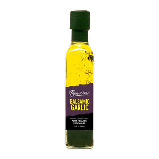 Balsamic Garlic Oil 8.1 oz - Benissimo